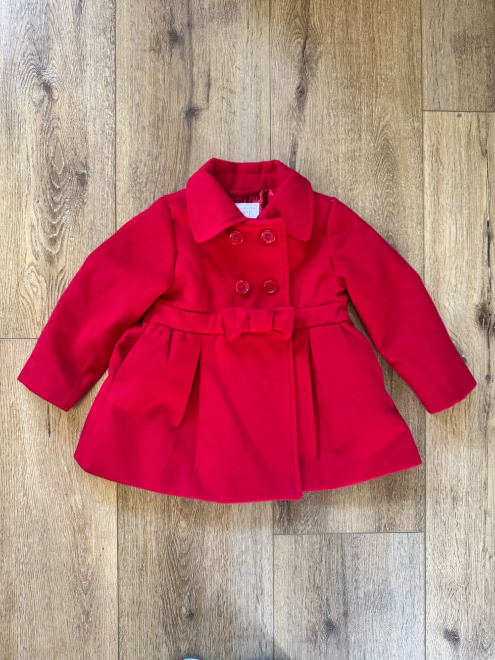 Red Peacoat with Pockets - The Children’s Place Size 2T